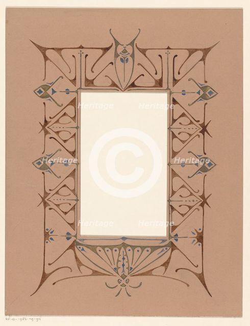 Frame, 1884-1952. Creator: Reinier Willem Petrus de Vries.