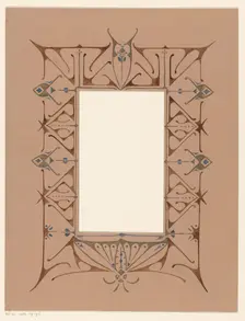 Frame, 1884-1952. Creator: Reinier Willem Petrus de Vries