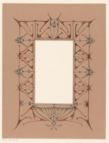 Frame, 1884-1952. Creator: Reinier Willem Petrus de Vries