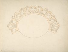 Frame Design, 19th century. Creator: Anon