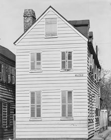 Frame house, Charleston, South Carolina, 1936. Creator: Walker Evans