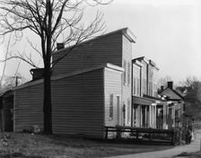 Frame house, Fredericksburg, Virginia, 1936. Creator: Walker Evans