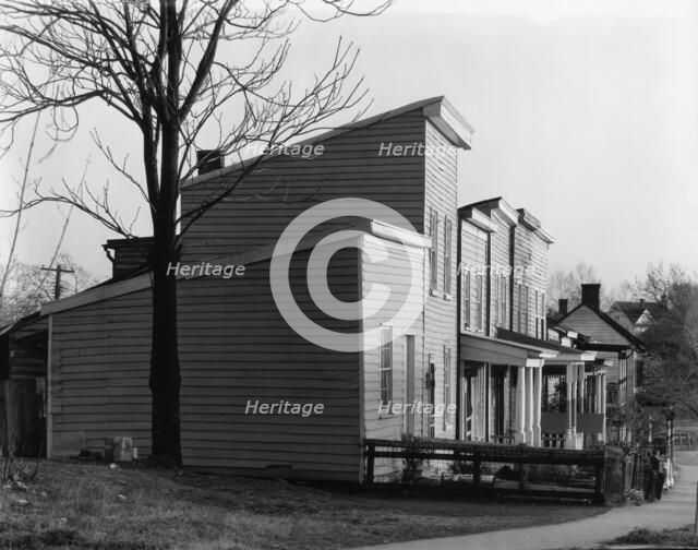 Frame house, Fredericksburg, Virginia, 1936. Creator: Walker Evans.