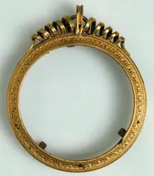 Frame, Medallion, British, 18th century (?). Creator: Unknown