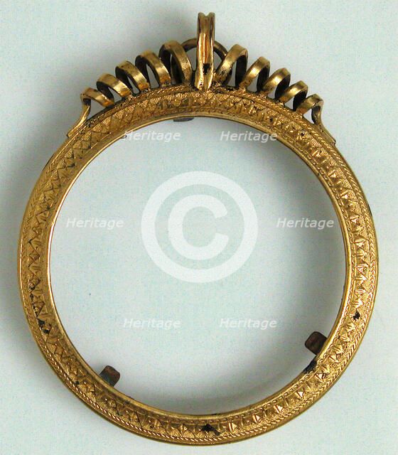 Frame, Medallion, British, 18th century (?). Creator: Unknown.
