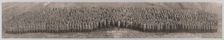 Framed panoramic photograph of Camp Grant officers, November 7, 1917. Creator: Unknown
