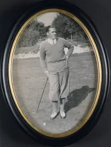 Framed photograph of Bobby Jones, c1930. Creator: Unknown