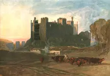 Framlingham Castle 1828, (c1900). Creator: Unknown