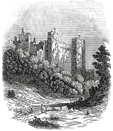 Framlingham Castle, 1845. Creator: Unknown