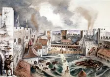 Framlingham Castle, 13th century, (c1960s) Artist: Alan Ernest Sorrell