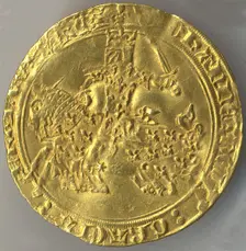 Franc à Cheval of John the Good, French, ca. 1350-64. Creator: Unknown