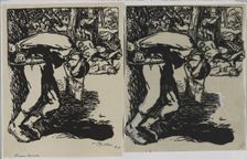 Franc-Tireurs, 1914. Creator: Auguste Louis Lepère (French, 1849-1918)