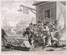 France 1755. Artist: William Hogarth