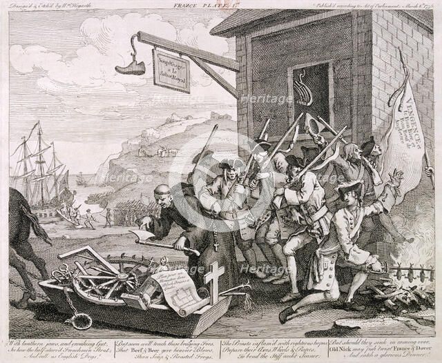 'France', 1755. Artist: William Hogarth
