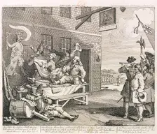 France 1756. Artist: William Hogarth