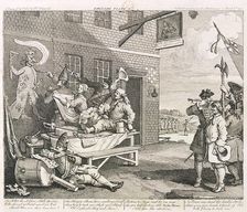 France 1756. Artist: William Hogarth