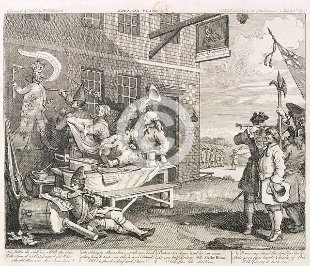 'France', 1756. Artist: William Hogarth