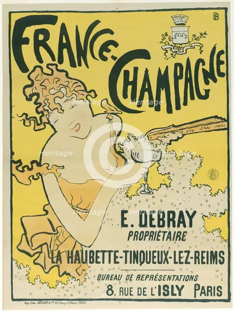 France-Champagne, 1889-91. Creator: Pierre Bonnard.