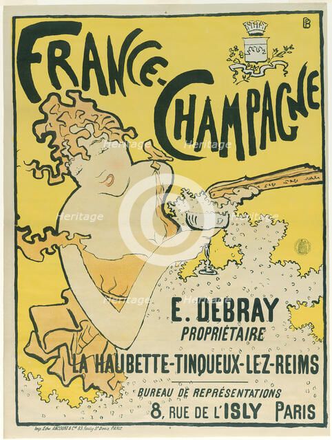 France-Champagne, 1889-91. Creator: Pierre Bonnard.