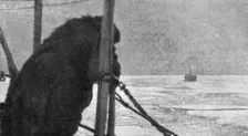 France et Russie; Au large d'Arkhangelsk: par 10o au-dessous de zero, M. Albert Thom..., 1916. Creator: Unknown