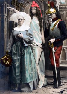 France !!! Quo vadis? French WWI postcard, 1914-1918