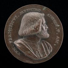 Francesco Malipiero, Venetian patrician, Brother of Vincenzo [obverse], 1523. Creator: Maffeo Olivieri