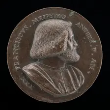 Francesco Malipiero, Venetian patrician, Brother of Vincenzo [obverse], 1523. Creator: Maffeo Olivieri