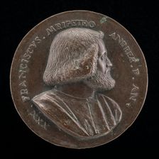 Francesco Malipiero, Venetian patrician, Brother of Vincenzo [obverse], 1523. Creator: Maffeo Olivieri