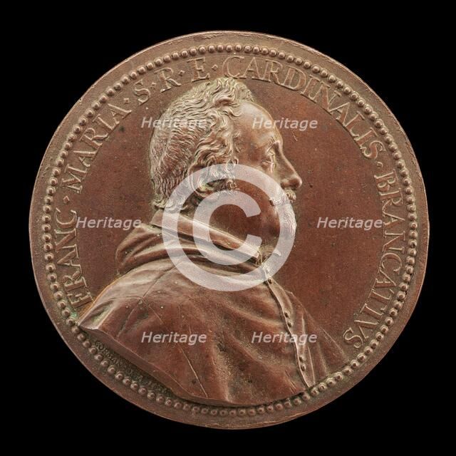 Francesco Maria Brancaccio, 1592--1675, Cardinal 1633, 1636. Creator: Johann Jakob Kornmann.