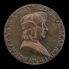 Francesco Bonatti, Mantuan Lawyer [obverse], c. 1510. Creator: Mea