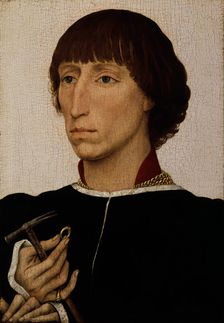 Francesco d'Este (born about 1429, died after July 20, 1486), ca. 1460. Creator: Rogier Van der Weyden