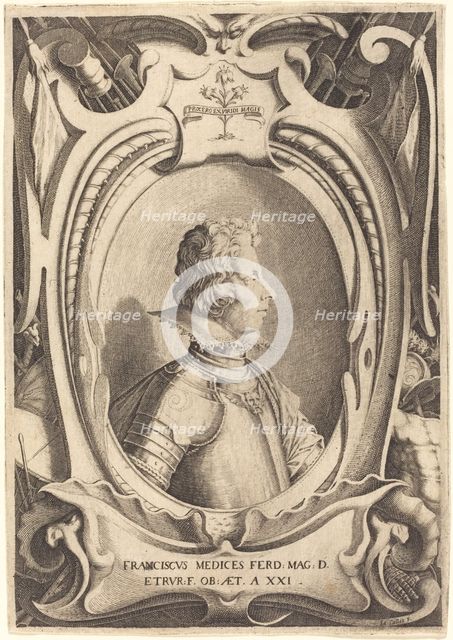 Francesco de' Medici, probably 1614. Creator: Jacques Callot.