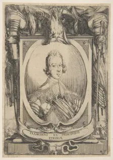 Francesco de Medici, Prince of Tuscany, ca. 1634. Creator: Stefano della Bella
