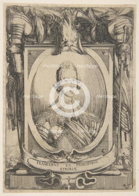 Francesco de Medici, Prince of Tuscany, ca. 1634. Creator: Stefano della Bella.