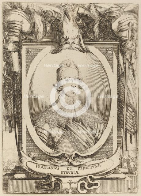 Francesco de Medici, Prince of Tuscany. Creator: Stefano della Bella.