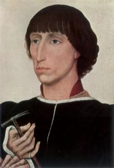 Francesco d'Este c1460 (1927). Artist: Rogier Van der Weyden
