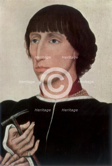 'Francesco d'Este', c1460 (1927). Artist: Rogier Van der Weyden