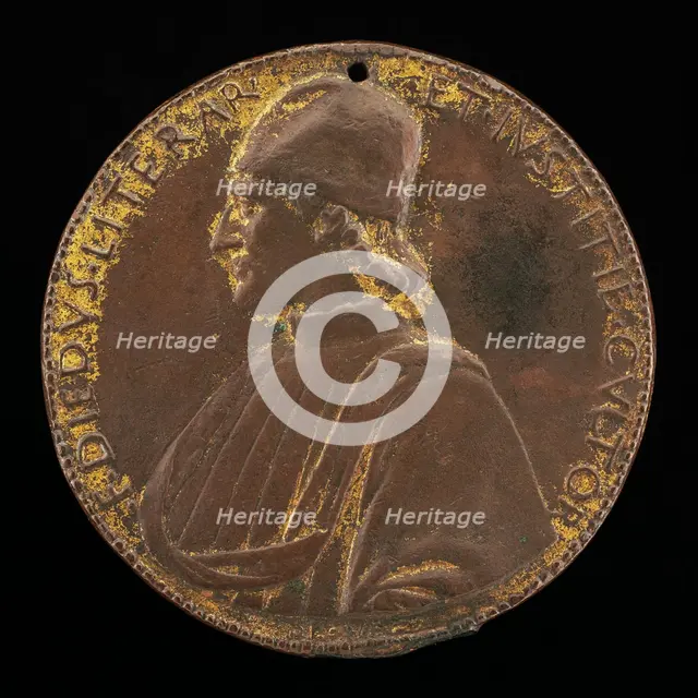 Francesco Diedo [obverse], 1475. Creator: Bertoldo di Giovanni.