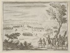 Francesco I d'Este and the French Army Besiege Valenza, which has Been Taken by the Spanis..., 1659. Creator: Bartolomeo Fenice