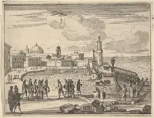 Francesco I d'Este Combines Forces with The Republic of Venice and Genoa Against the Ottom..., 1659. Creator: Bartolomeo Fenice