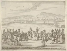 Francesco I d'Este Liberates the City of Turin and Leaves it in the Hands of the Duke of S..., 1659. Creator: Bartolomeo Fenice