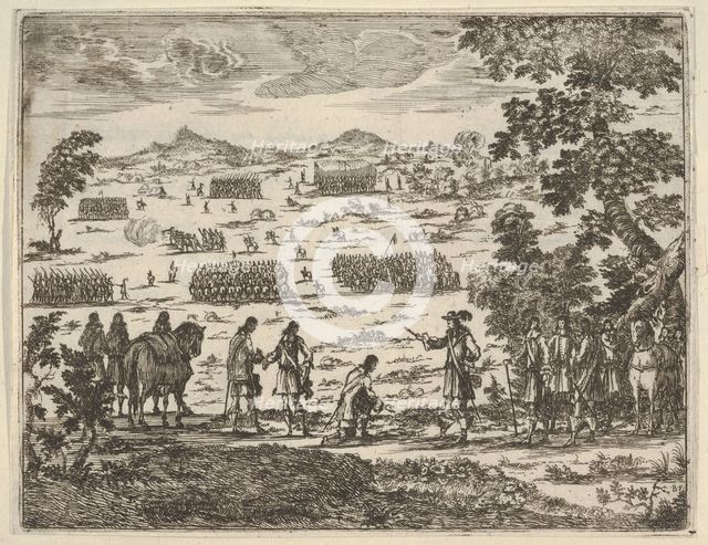 Francesco I d'Este Sentences a Noble French Official to Death as an Example to Prevent Fut..., 1659. Creator: Bartolomeo Fenice.