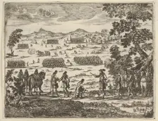 Francesco I d'Este Sentences a Noble French Official to Death as an Example to Prevent Fut..., 1659. Creator: Bartolomeo Fenice
