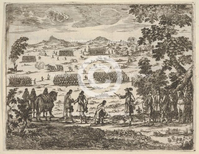 Francesco I d'Este Sentences a Noble French Official to Death as an Example to Prevent Fut..., 1659. Creator: Bartolomeo Fenice.