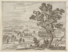 Francesco I d'Este Remains Dedicated to the Cause of the War, Having been Involved for Man..., 1659. Creator: Bartolomeo Fenice