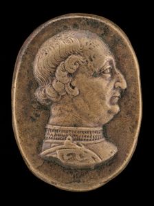 Francesco I Sforza, 1401-1466, 4th Duke of Milan 1450, probably 1456/1466. Creator: Gianfrancesco Enzola