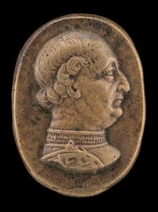 Francesco I Sforza, 1401-1466, 4th Duke of Milan 1450, probably 1456/1466. Creator: Gianfrancesco Enzola