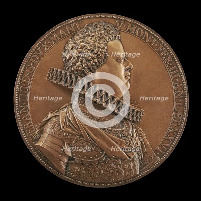 Francesco IV Gonzaga, 1586-1612, 5th Duke of Mantua 1612, 1612. Creator: Balthasar Keller.