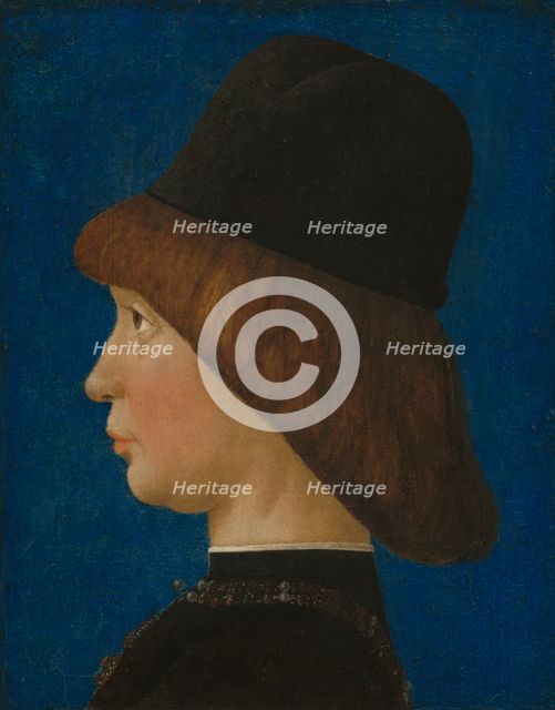 Francesco II Gonzaga, Fourth Marquis of Mantua, c. 1474/1480. Creator: Baldassare d'Este.