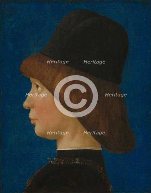 Francesco II Gonzaga, Fourth Marquis of Mantua, c. 1474/1480. Creator: Baldassare d'Este.